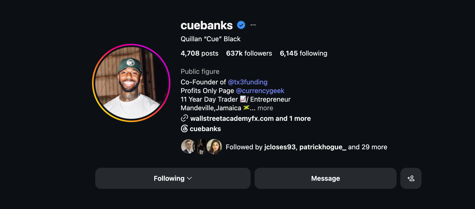 Cuebanks — Quillan Black